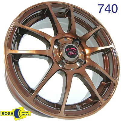 Лот: 3803722. Фото: 1. Диски новые Sakura Wheels 3199... Диски