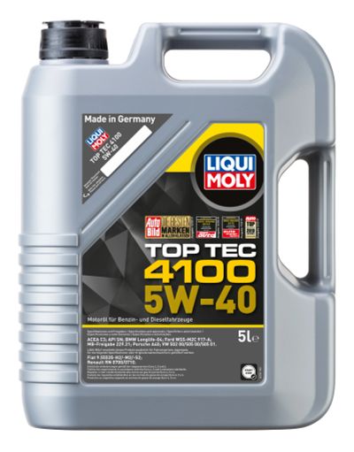 Лот: 16494695. Фото: 1. Масло LiquiMoly Top Tec 4100 5... Масла, жидкости