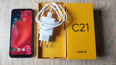 Лот: 18126539. Фото: 1. Смартфон Realme C21 3/32 новый. Смартфоны