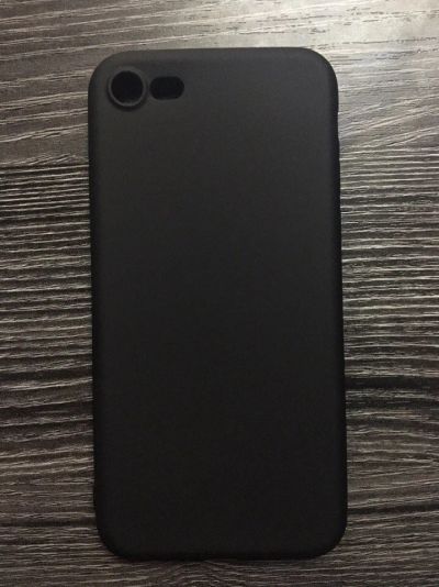Лот: 10554555. Фото: 1. Чехол для IPhone 6/6s/7 черный... Чехлы, бамперы