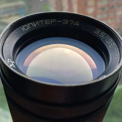 Лот: 7024186. Фото: 1. Юпитер 37А (лучший портретник... Объективы