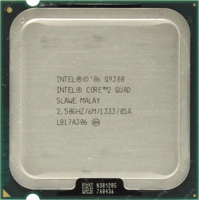 Лот: 3444458. Фото: 1. Процессор Intel Core 2 Quad Q9300... Процессоры