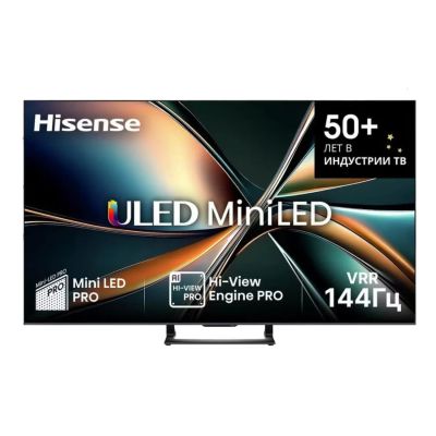 Лот: 25523267. Фото: 1. Новый ULED телевизор 55" Hisense... Телевизоры