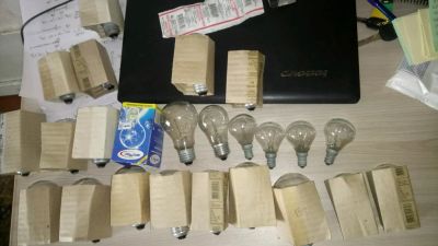 Лот: 12129658. Фото: 1. 34 лампы накаливания. Все рабочие... Другое освещение