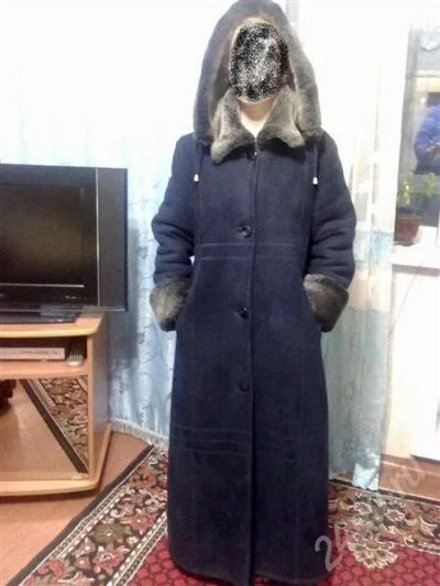 Лот: 443310. Фото: 1. дубленка в О/с. теплая. Верхняя одежда
