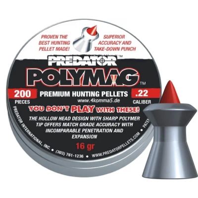 Лот: 2996102. Фото: 1. Пули Predator Polymag 4,5мм 8... Аксессуары, запчасти