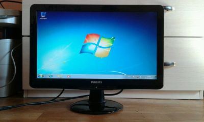 Лот: 7549294. Фото: 1. монитор Philips 192e2sb2 диагональ... ЖК-мониторы