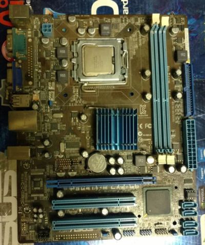 Лот: 10571174. Фото: 1. Материнская плата Asus P5G41... Материнские платы