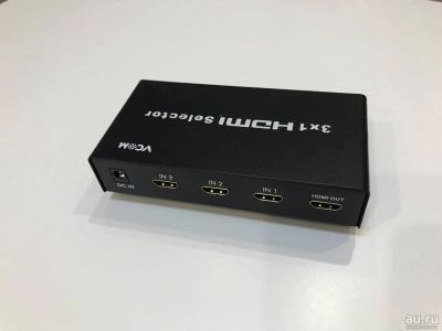 Лот: 18116095. Фото: 1. Переключатель, switch vcom hdmi... Шлейфы, кабели, переходники