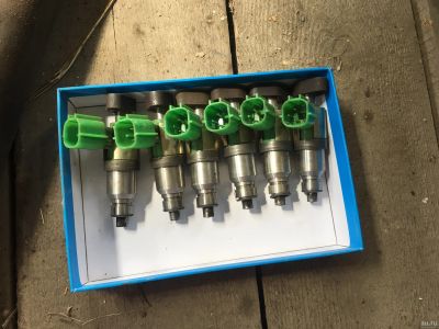 Лот: 13775331. Фото: 1. Форсунки Nissan Skyline v35 vq25... Двигатель и элементы двигателя