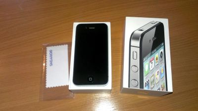 Лот: 3671586. Фото: 1. Apple iPhone 4S 16Gb Черный Состояние... Смартфоны