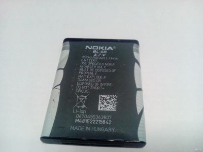 Лот: 17818998. Фото: 1. z722 . АКБ Nokia BL-5B ( BL-5B... Аккумуляторы