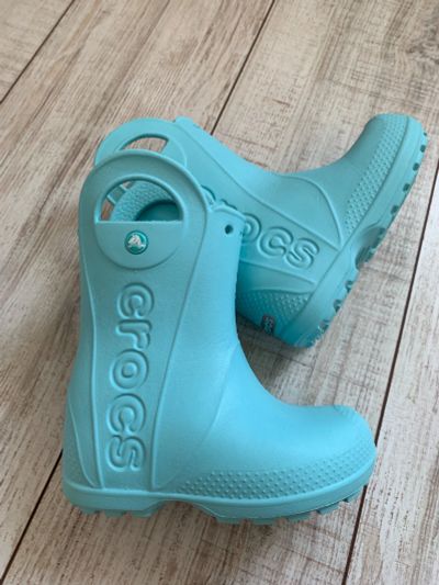 Лот: 18953696. Фото: 1. Сапоги резиновые детские Crocs... Сапоги