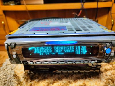 Лот: 18571085. Фото: 1. автомагнитола Kenwood f-CD7 MP3... Автомагнитолы
