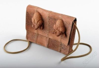 Лот: 1234681. Фото: 1. Сумка из кожи жаб "Bagonstring... Другое (ручная работа)