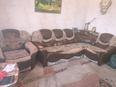 Лот: 11428327. Фото: 1. Диван и кресло на дачу. Диваны