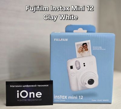 Лот: 24990234. Фото: 1. Fujifilm Instax Mini 12 White... Плёночные компактные