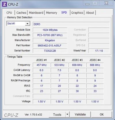 Лот: 5354913. Фото: 1. kingston 4096 Gb PC3-10700 (1333... Оперативная память