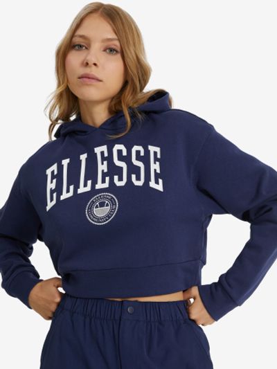 Лот: 22409267. Фото: 1. Худи женское Ellesse, Синий. Другое (спортивная одежда)