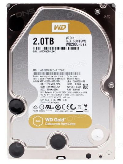 Лот: 13025735. Фото: 1. HDD 2 Tb SATA 6Gb/s Western Digital... Жёсткие диски