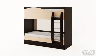 Лот: 7114841. Фото: 1. Кровать двухъярусная с ящиками... Детские кровати и кроватки