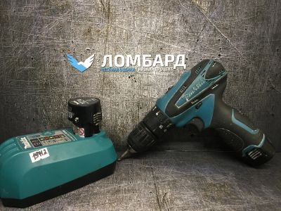 Лот: 16073950. Фото: 1. Дрель-шуруповерт Makita hp330d... Электроинструмент