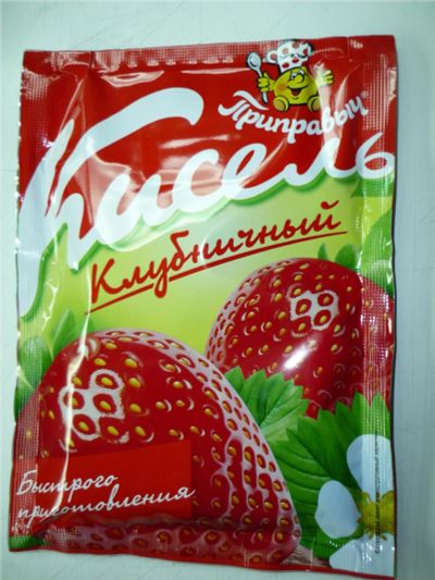 Лот: 10715971. Фото: 1. Кисель Приправыч клубничный 110г. Другое (продукты)