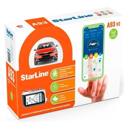 Лот: 19644331. Фото: 1. Сигнализация StarLine A93 V2 GSM... Автомобильные сигнализации