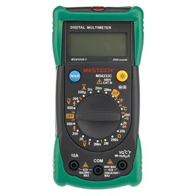Лот: 24784750. Фото: 1. Мультиметр MASTECH MS8233C, универсальный... Оборудование для ремонта