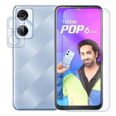 Лот: 24483998. Фото: 1. Защитное стекло Krutoff для Tecno... Защитные стёкла, защитные плёнки