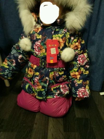 Лот: 8626134. Фото: 1. Комплект зимний 92-98 девочка. Костюмы, пиджаки, комбинезоны