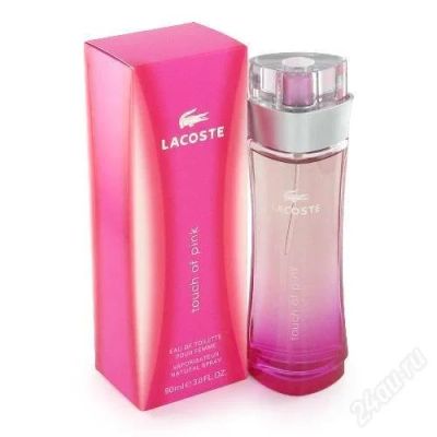 Лот: 2928609. Фото: 1. Touch of Pink от Lacoste 90мл... Женская парфюмерия