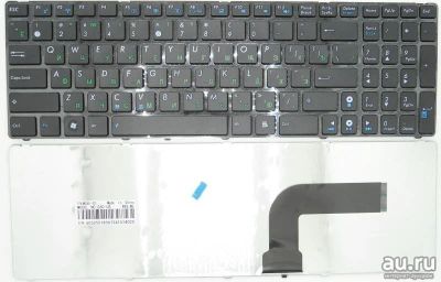 Лот: 13145638. Фото: 1. Клавиатура для ноутбука Asus N53... Клавиатуры для ноутбуков