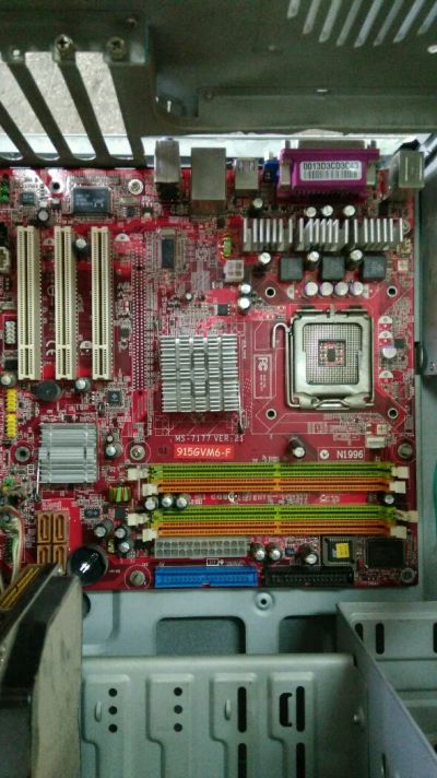 Лот: 9885548. Фото: 1. Материнская плата MSI MS-7177... Материнские платы