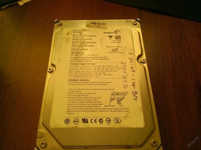 Лот: 5733907. Фото: 1. Жесткий диск на 80 гб. Seagate... Жёсткие диски (HDD)