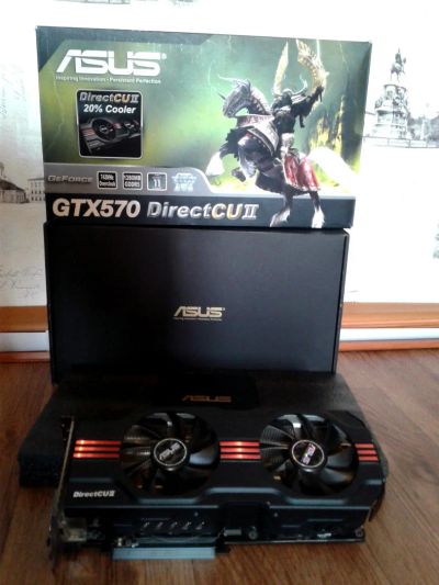 Лот: 7855001. Фото: 1. Видеокарта ASUS GeForce GTX 570... Видеокарты
