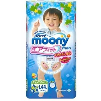 Лот: 3149565. Фото: 1. Детские подгузники-трусики Moony... Детская гигиена