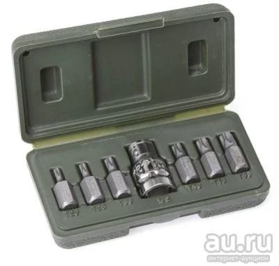Лот: 19796605. Фото: 1. Набор вставок 3/8" Torx 7 предм... Разное