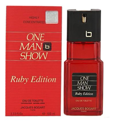 Лот: 12203017. Фото: 1. Bogart men One Man Show - Ruby... Мужская парфюмерия
