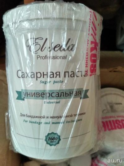Лот: 9599499. Фото: 1. Сахарная паста для шугаринга Elsade. Другое (красота и здоровье)