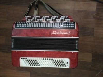 Лот: 5198187. Фото: 1. баян кировский 3. Баяны, аккордеоны, гармони