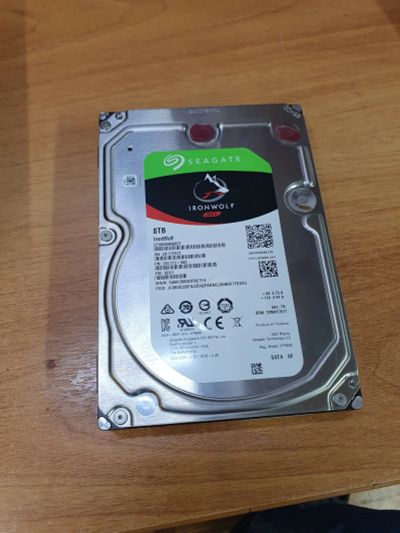 Лот: 19817677. Фото: 1. HDD Seagate IronWolf NAS 8Tb... Жёсткие диски