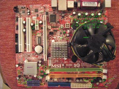 Лот: 1132399. Фото: 1. MSI-7507 ver 1. Материнские платы