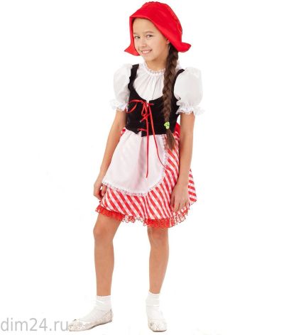 Лот: 12626032. Фото: 1. карнавальный костюм "Красная Шапочка... Детские карнавальные, праздничные костюмы