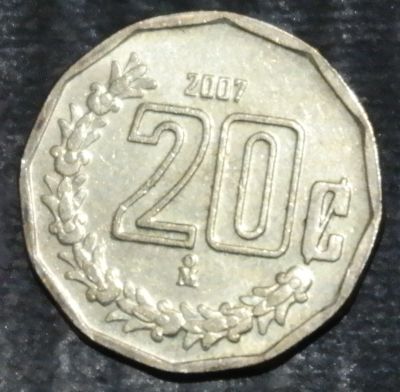 Лот: 18766332. Фото: 1. Экзотика с рубля (60514) Мексика. Остальные страны