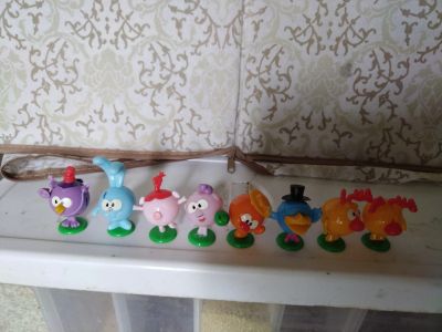 Лот: 25252607. Фото: 1. Игрушки из киндер-сюрпризов (Смешарики... Развивающие
