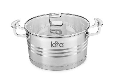 Лот: 15460641. Фото: 1. Кастрюля LARA LR02-11 серия Premium... Кастрюли