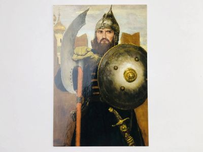 Лот: 23297060. Фото: 1. Васнецов В.М. Страж. Открытка... Открытки, конверты