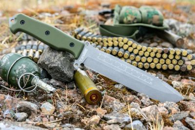 Лот: 12834773. Фото: 1. Тактический нож (Kizlyar Supreme... Ножи, топоры