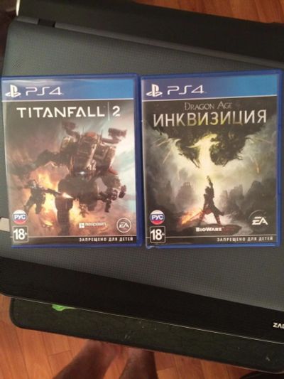Лот: 9472605. Фото: 1. titanfall 2, dragon age инквизиция... Игры для консолей